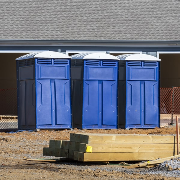how do you ensure the porta potties are secure and safe from vandalism during an event in Worthington IA